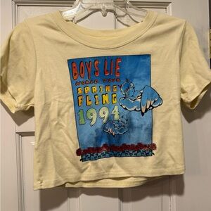 Boys Lie Kids Cream Spring Fling Tee
